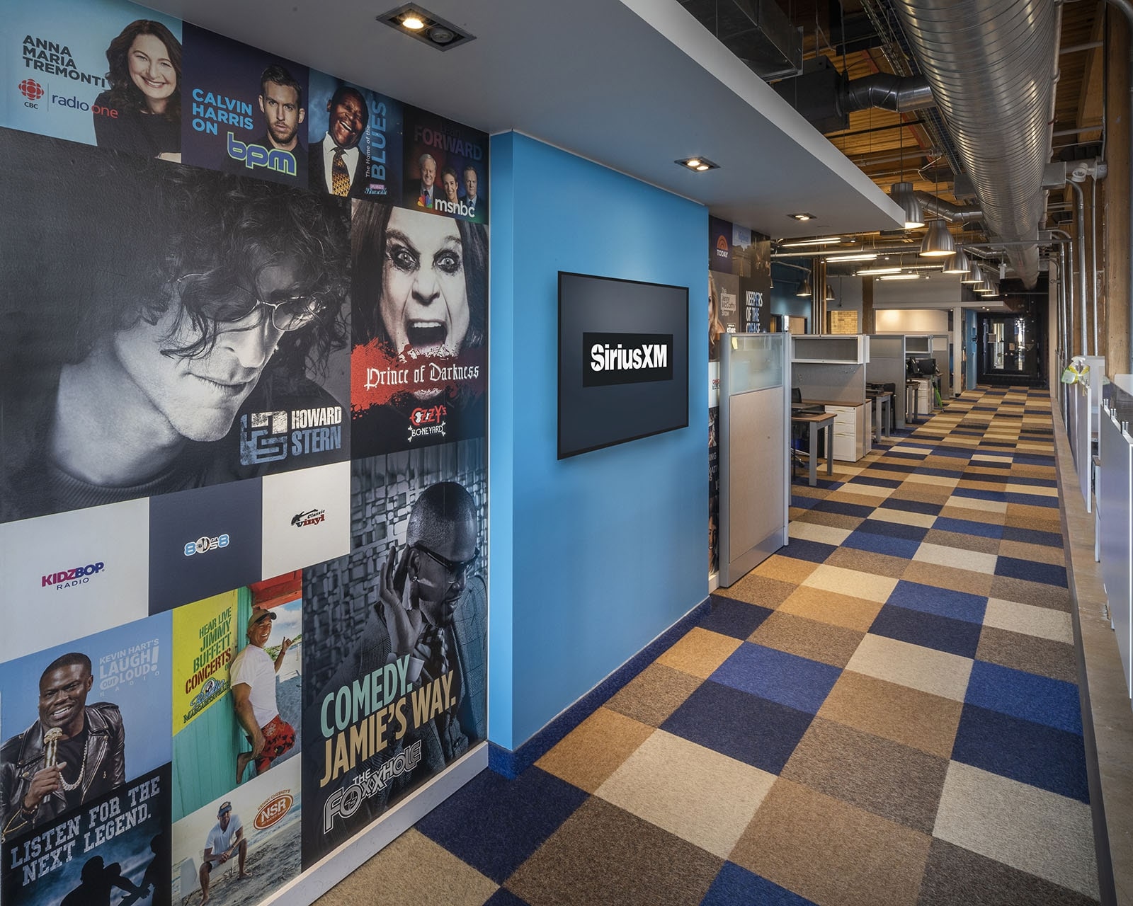 Interior design of a cinema