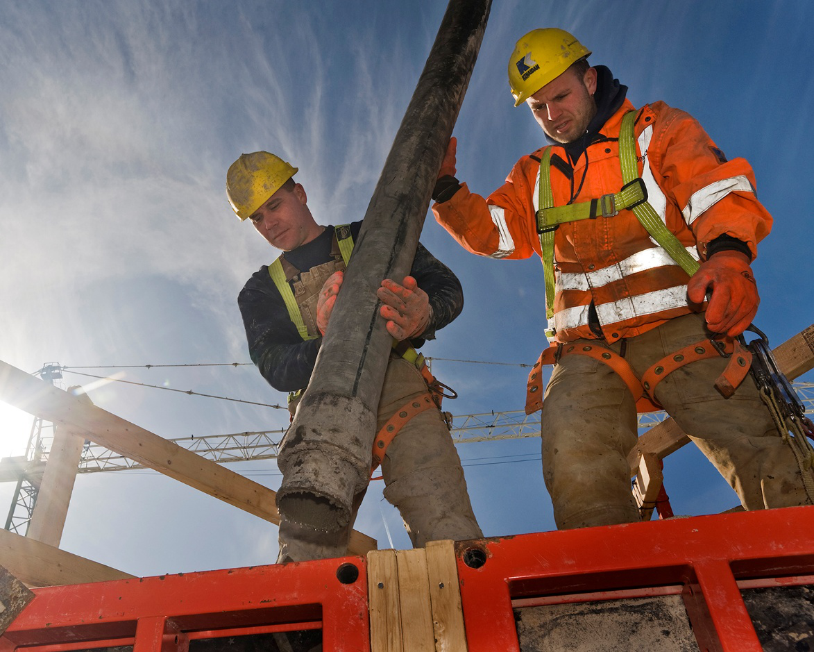 Construction photography by Philip Castleton Photography