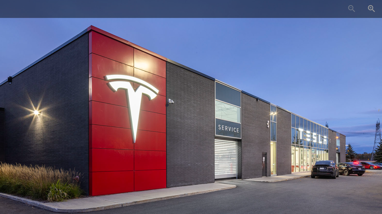 A commercial building photographed by an expert photographer