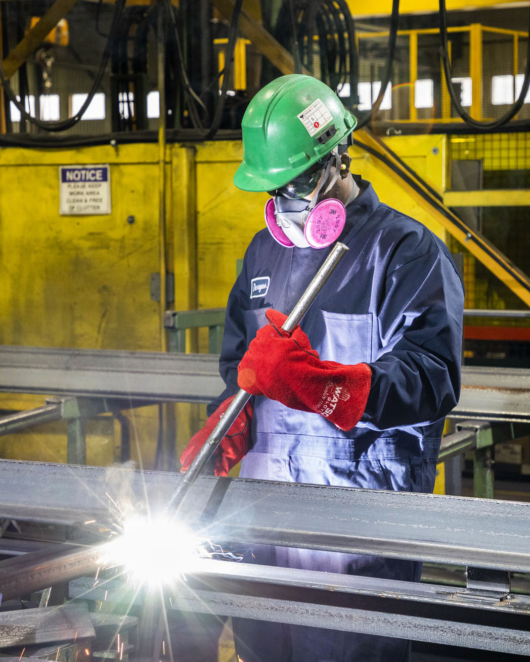 Industrial photography is not only about machines and infrastructure.